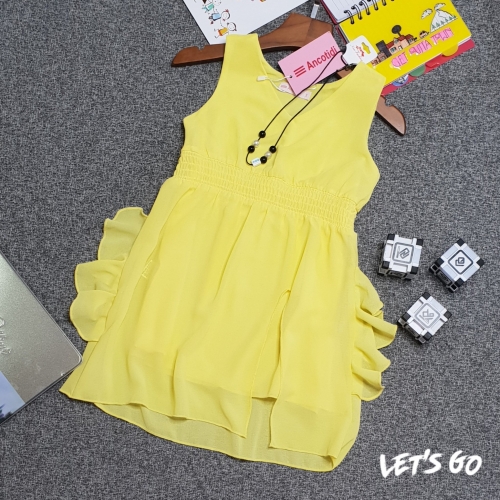 DG1210219 - Đầm Xích Móc eo, bèo hông.
