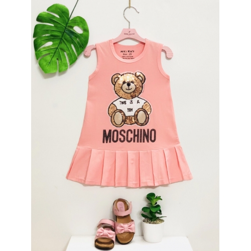 DG220302 - Đầm Gấu kim sa Moschino