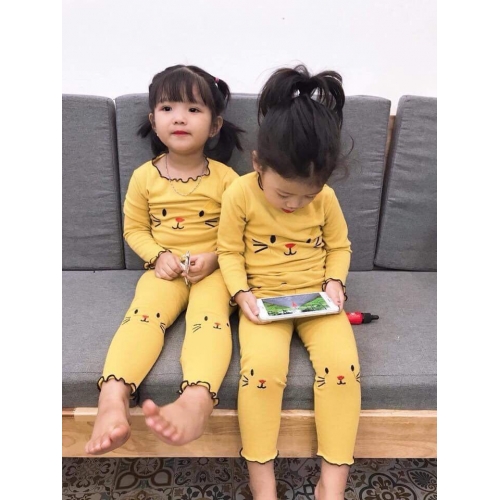 BG230701 - Bộ bé gái dài tay