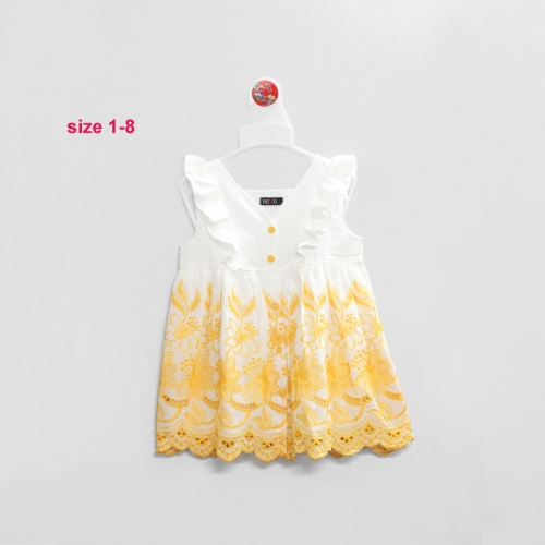 DG010402 - Đầm vải cotton mềm